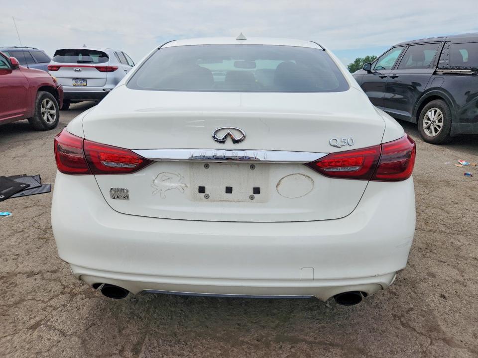 Aukcja sprzedaży 2018 Infiniti Q50, vin: JN1EV7AR0JM443968, numer aukcji: 54544436