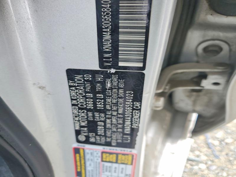 Aukcja sprzedaży 2016 Kia Rio, vin: KNADM4A30G6584023, numer aukcji: 55630066