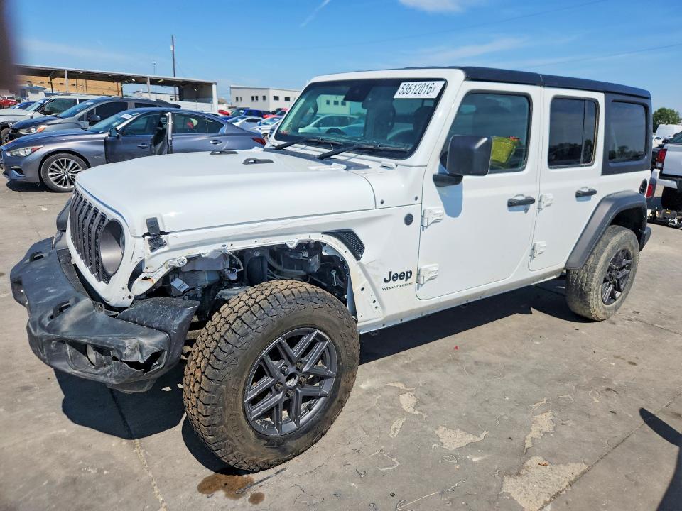 Продажа на аукционе авто 2024 Jeep Wrangler, vin: 1C4PJXKN8RW291435, номер лота: 53612016