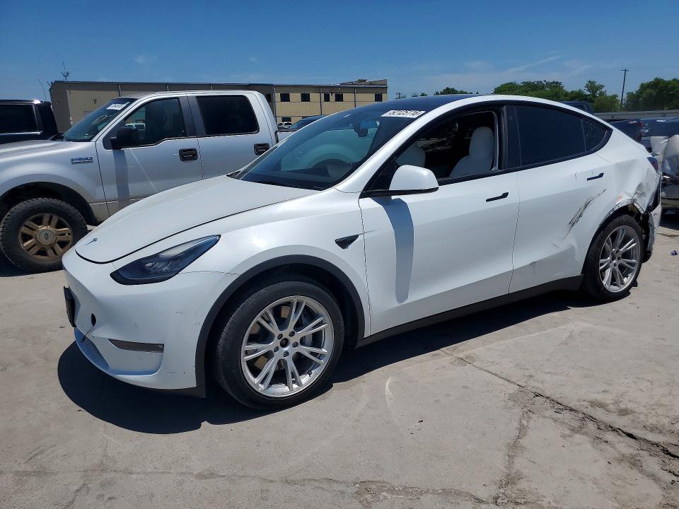Продаж на аукціоні авто 2021 Tesla Model Y, vin: 5YJYGAEE6MF116092, номер лоту: 52125116