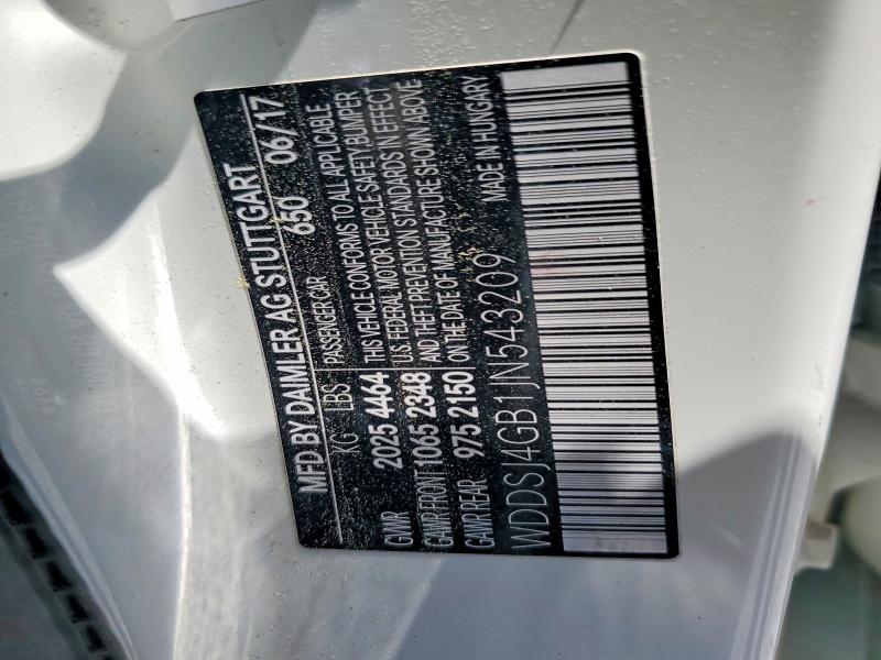 52208336 :رقم المزاد ، WDDSJ4GB1JN543209 vin ، 2018 Mercedes-benz Cla مزاد بيع