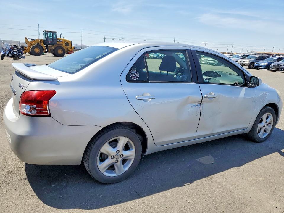 54184466 :رقم المزاد ، JTDBT923X71003651 vin ، 2007 Toyota Yaris مزاد بيع