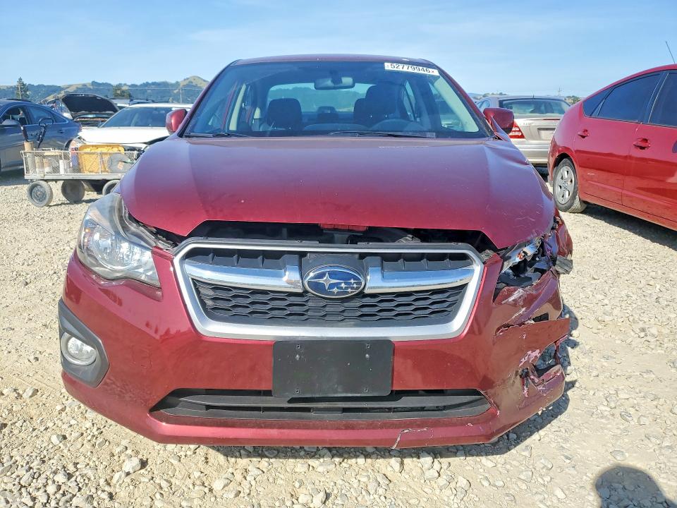 52779946 :رقم المزاد ، JF1GJAG66CH016551 vin ، 2012 Subaru Impreza مزاد بيع