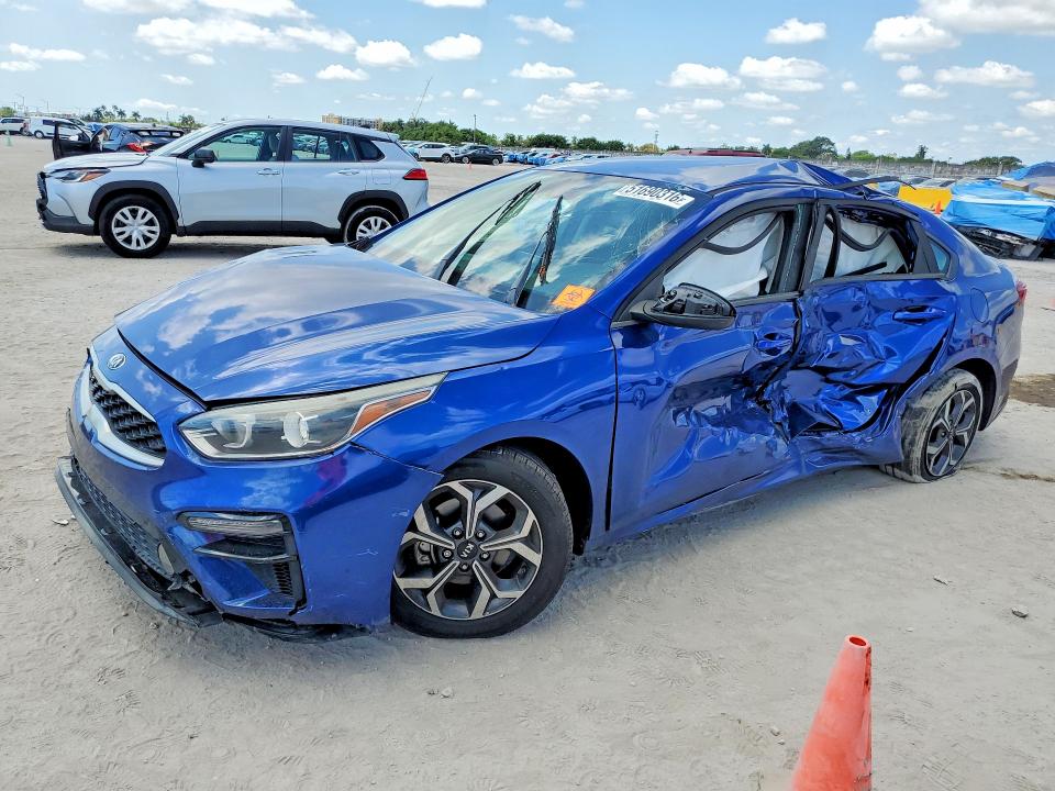 2019 Kia Forte მანქანა იყიდება აუქციონზე, vin: 3KPF24AD3KE084211, აუქციონის ნომერი: 51690316