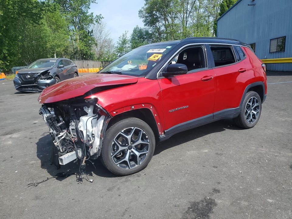 52306916 :رقم المزاد ، 3C4NJDCN3ST577189 vin ، 2025 Jeep Compass مزاد بيع