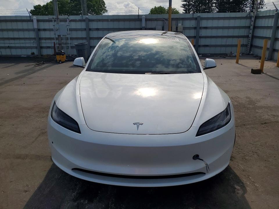 2024 Tesla Model 3 მანქანა იყიდება აუქციონზე, vin: 5YJ3E1EA5RF749672, აუქციონის ნომერი: 52863446