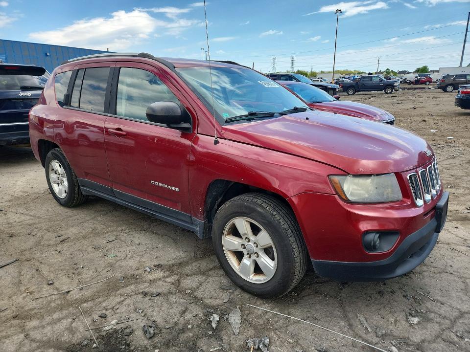 Aukcja sprzedaży 2014 Jeep Compass, vin: 1C4NJCBA8ED843857, numer aukcji: 52908136