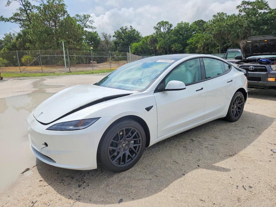 2024 Tesla Mdl 3 მანქანა იყიდება აუქციონზე, vin: 5YJ3E1EB2RF810999, აუქციონის ნომერი: 53389836