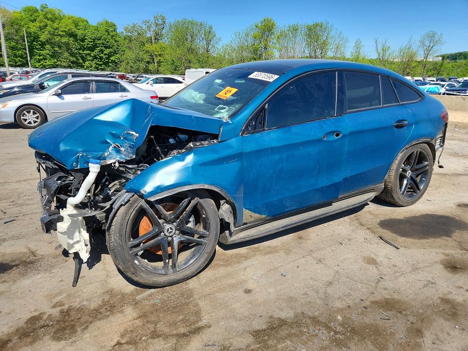 Aukcja sprzedaży 2019 Mercedes-benz Gle Coupe, vin: 4JGED6EB1KA151414, numer aukcji: 53570596