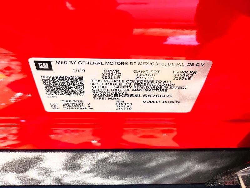 Aukcja sprzedaży 2020 Chevrolet Blazer, vin: 3GNKBKRS4LS576665, numer aukcji: 52854036
