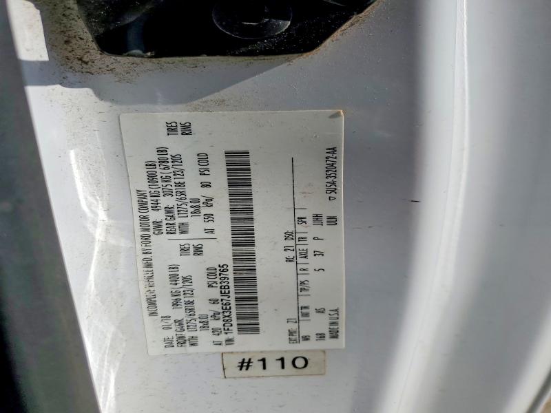 Aukcja sprzedaży 2018 Ford F350, vin: 1FD8X3E67JEB39765, numer aukcji: 53801936