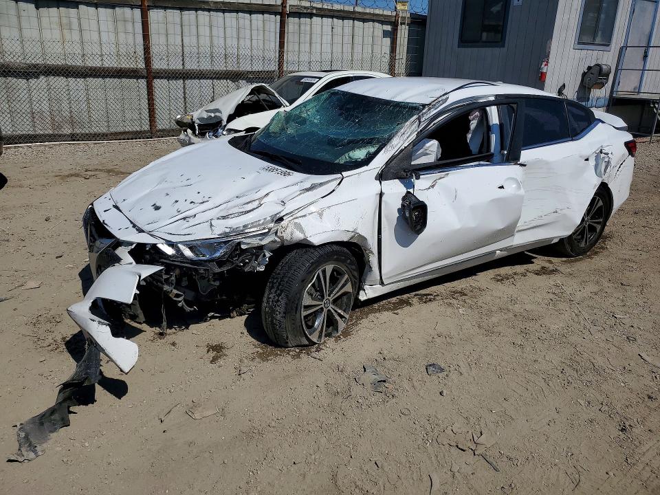 2022 Nissan Sentra მანქანა იყიდება აუქციონზე, vin: 3N1AB8CVXNY248700, აუქციონის ნომერი: 53851996