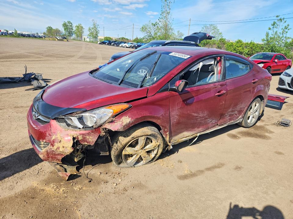 2011 Hyundai Elantra მანქანა იყიდება აუქციონზე, vin: 5NPDH4AE4BH059277, აუქციონის ნომერი: 55240656