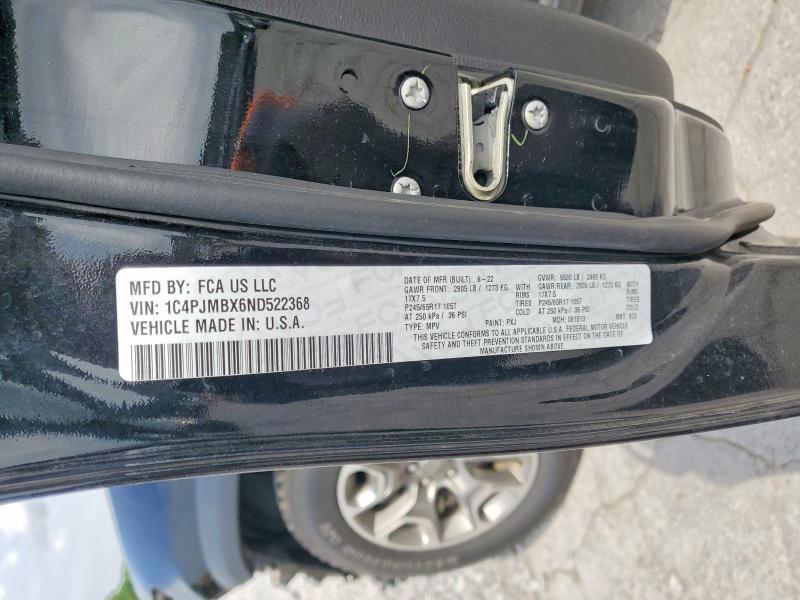 Продажа на аукционе авто 2022 Jeep Cherokee, vin: 1C4PJMBX6ND522368, номер лота: 53783146