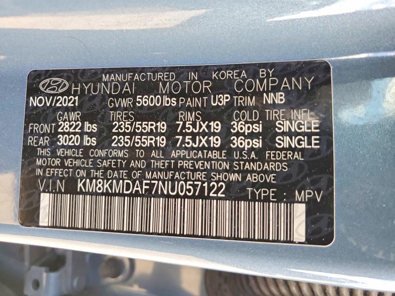 Продаж на аукціоні авто 2022 Hyundai Ioniq 5, vin: KM8KMDAF7NU057122, номер лоту: 51955986
