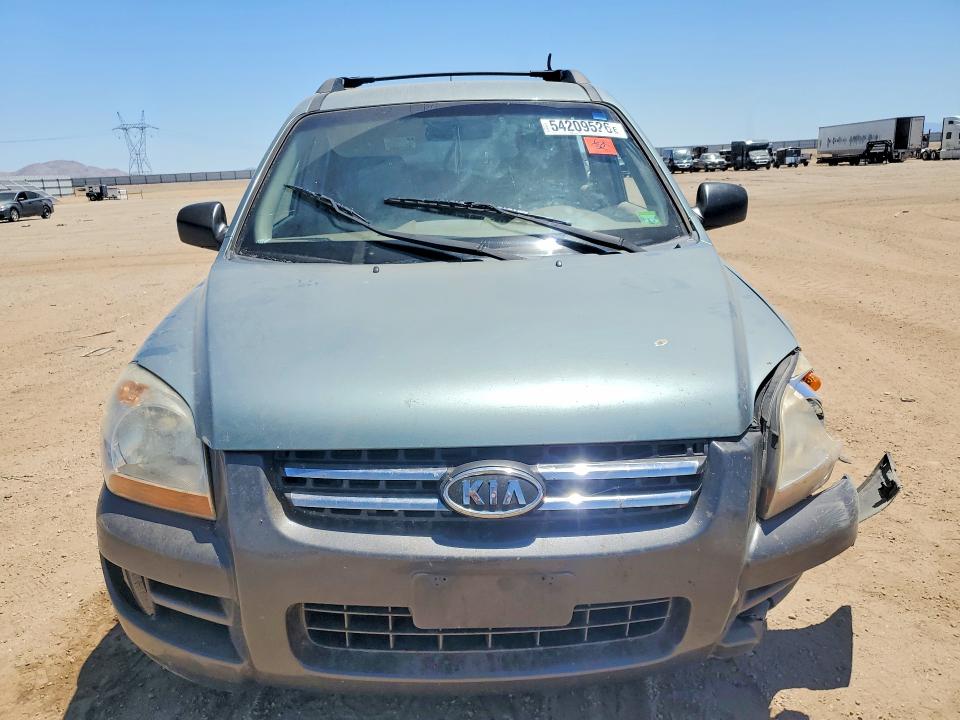 54209526 :رقم المزاد ، KNDJF723067261096 vin ، 2006 Kia Sportage مزاد بيع