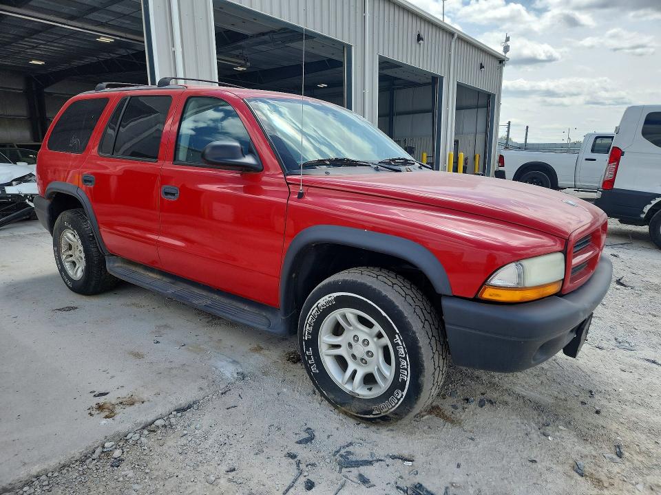 52603046 :رقم المزاد ، 1D4HS38N63F580843 vin ، 2003 Dodge Durango مزاد بيع