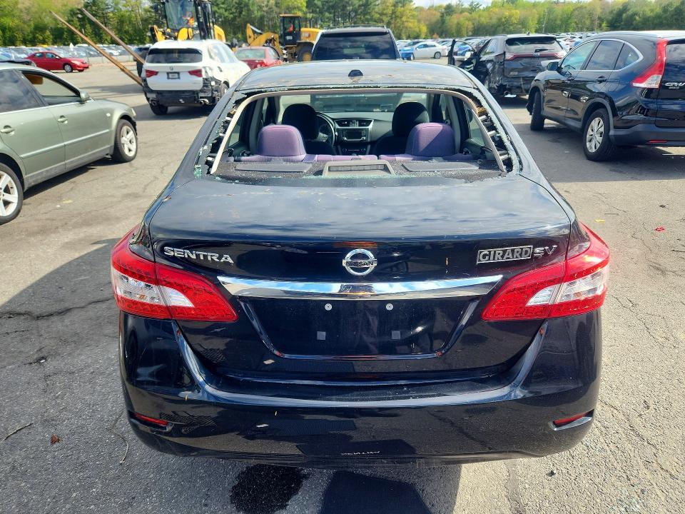 53399536 :رقم المزاد ، 3N1AB7AP0FL682881 vin ، 2015 Nissan Sentra مزاد بيع