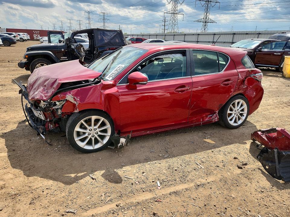 Aukcja sprzedaży 2012 Lexus Ct, vin: JTHKD5BH7C2077288, numer aukcji: 52587826