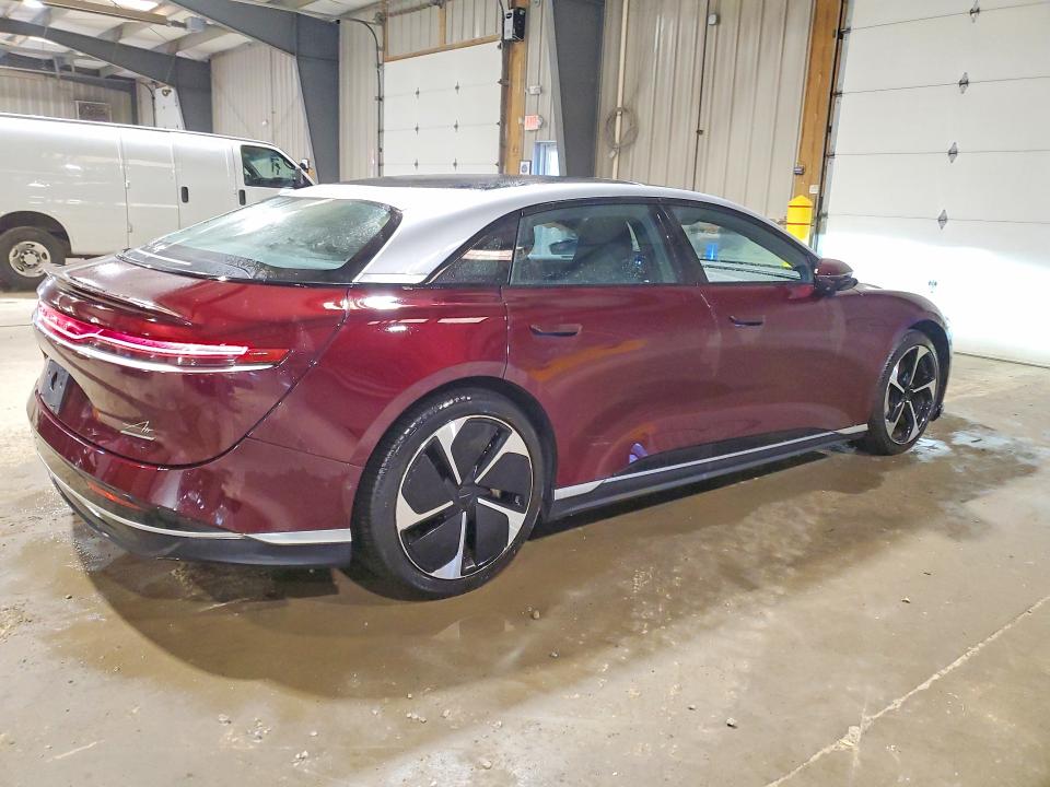 52275196 :رقم المزاد ، 50EA1TEA7SA009095 vin ، 2025 Lucid Motors Air مزاد بيع