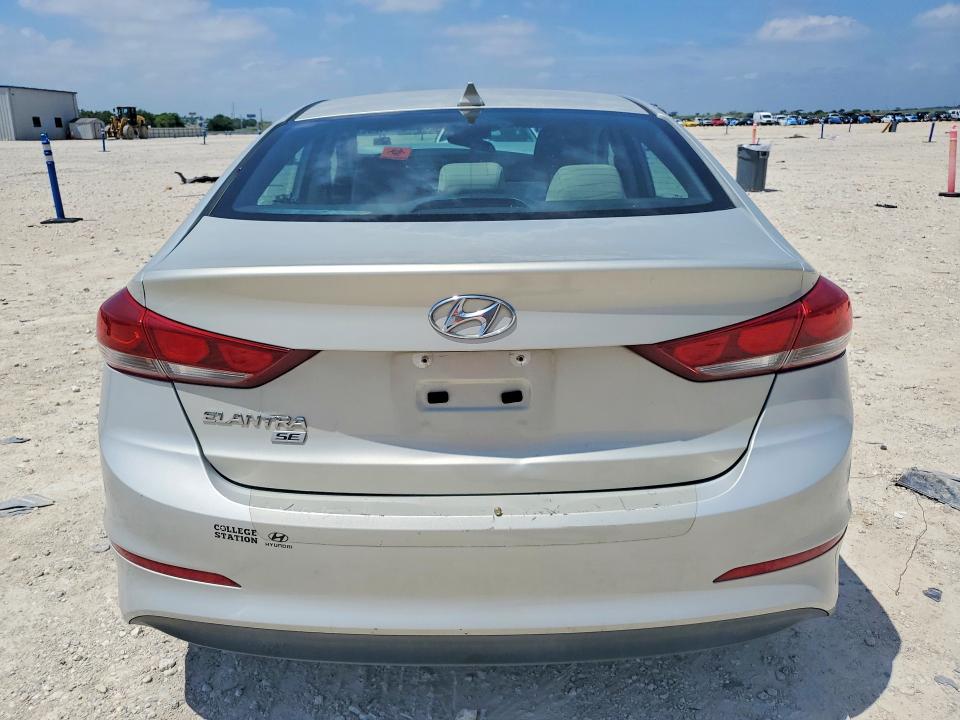 2017 Hyundai Elantra მანქანა იყიდება აუქციონზე, vin: KMHD74LF0HU398847, აუქციონის ნომერი: 55561236