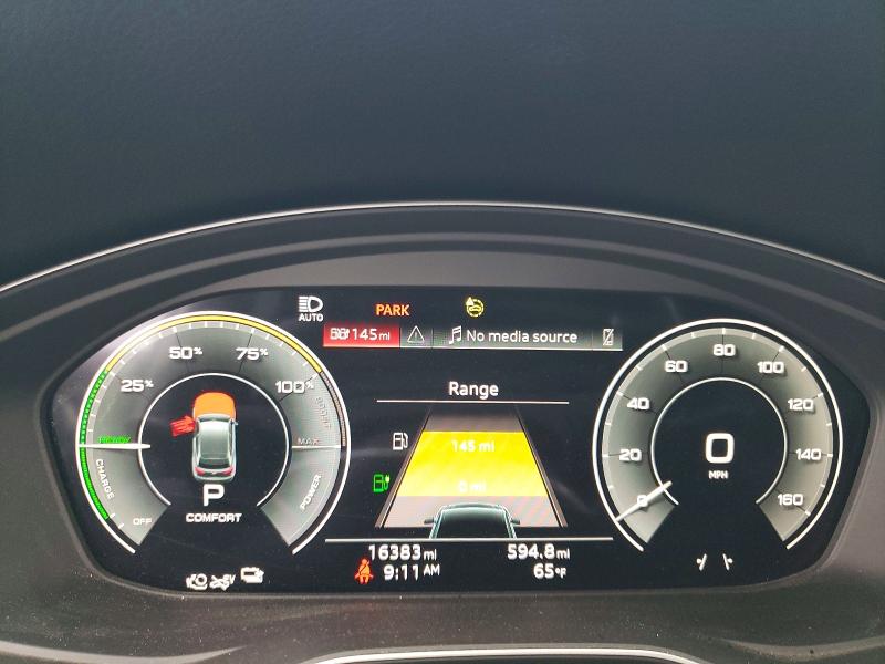 2023 Audi Q5 E მანქანა იყიდება აუქციონზე, vin: WA1E2AFY9P2022042, აუქციონის ნომერი: 53607436
