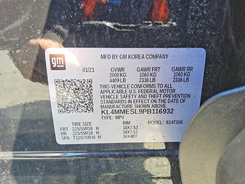 Aukcja sprzedaży 2023 Buick Encore Gx, vin: KL4MMESL9PB116932, numer aukcji: 51628296