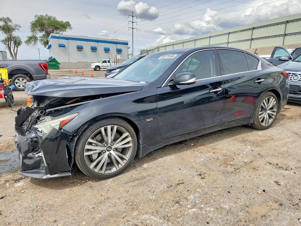 55179166 :رقم المزاد ، JN1EV7AP2KM515043 vin ، 2019 Infiniti Q50 مزاد بيع