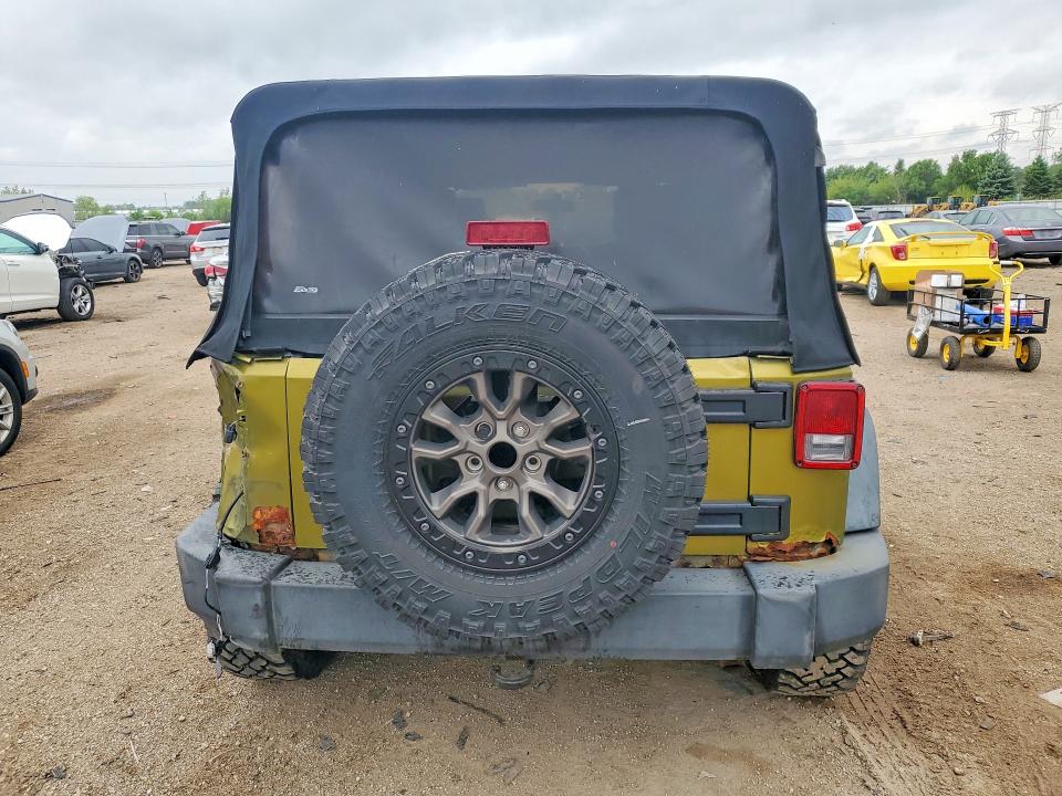 2007 Jeep Wrangler მანქანა იყიდება აუქციონზე, vin: 1J4GB39157L204365, აუქციონის ნომერი: 52928676