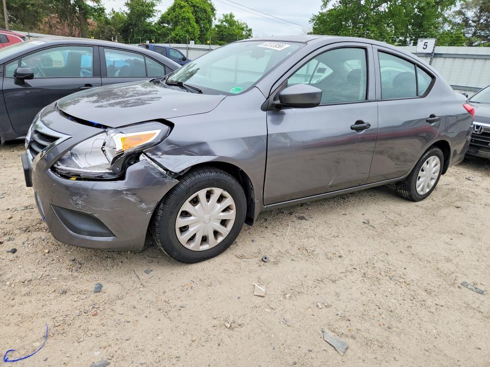 52312056 :رقم المزاد ، 3N1CN7AP1HL848585 vin ، 2017 Nissan Versa مزاد بيع