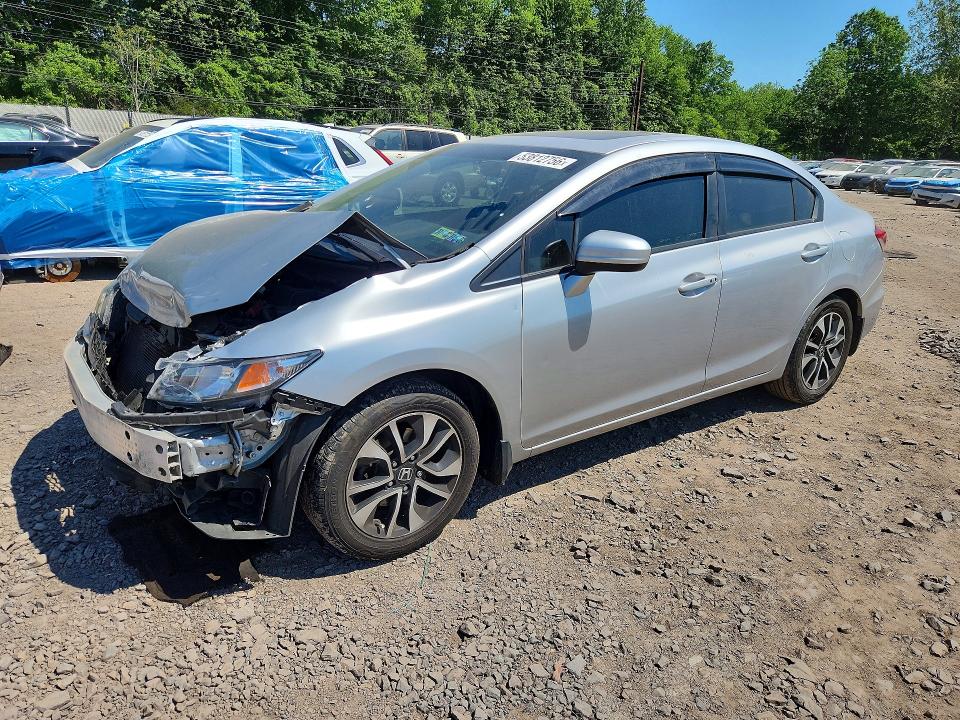 53812756 :رقم المزاد ، 19XFB2F87EE072194 vin ، 2014 Honda Civic مزاد بيع