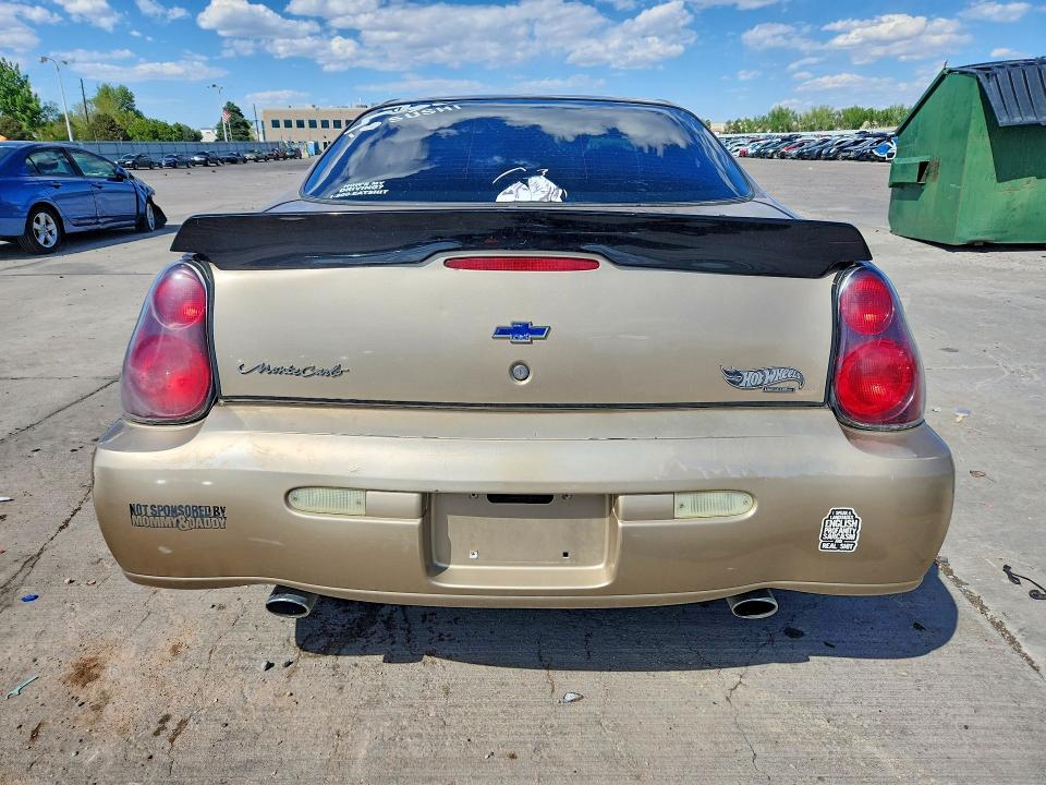 Aukcja sprzedaży 2004 Chevrolet Monte Carlo, vin: 2G1WW12E449171250, numer aukcji: 52962546