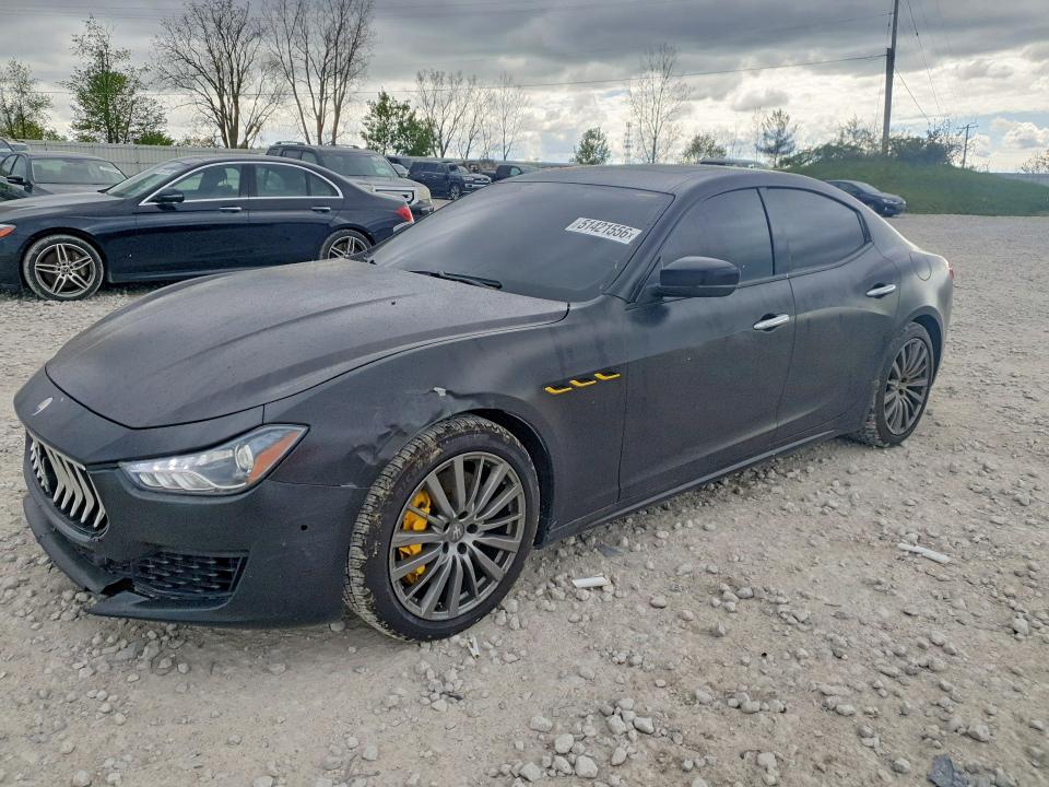 51421556 :رقم المزاد ، ZAM57YTA5J1301682 vin ، 2018 Maserati Ghibli مزاد بيع
