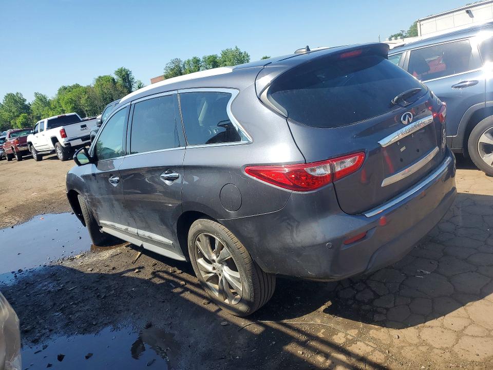 53921116 :رقم المزاد ، 5N1AL0MM5DC347428 vin ، 2013 Infiniti Jx35 مزاد بيع