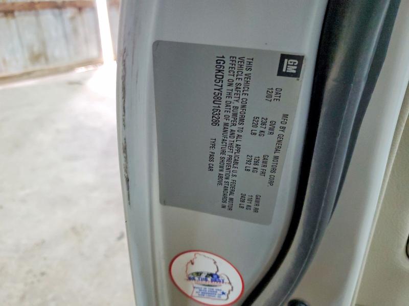 Продажа на аукционе авто 2008 Cadillac Dts, vin: 1G6KD57Y58U163286, номер лота: 54018146