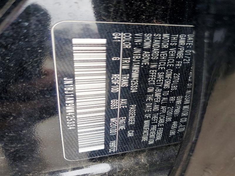 Продажа на аукционе авто 2021 Nissan Rogue Sport, vin: JN1BJ1AW9MW425334, номер лота: 52056656
