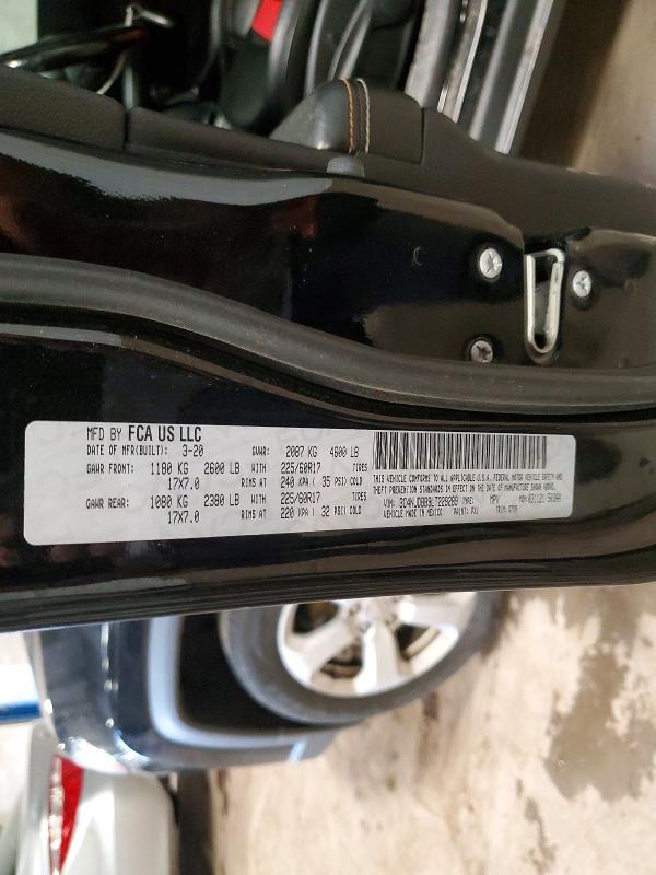 Aukcja sprzedaży 2020 Jeep Compass, vin: 3C4NJDBB9LT229289, numer aukcji: 51872306