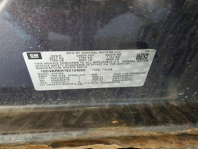 Продаж на аукціоні авто 2014 Chevrolet Silverado, vin: 1GCVKREH1EZ124266, номер лоту: 52332456