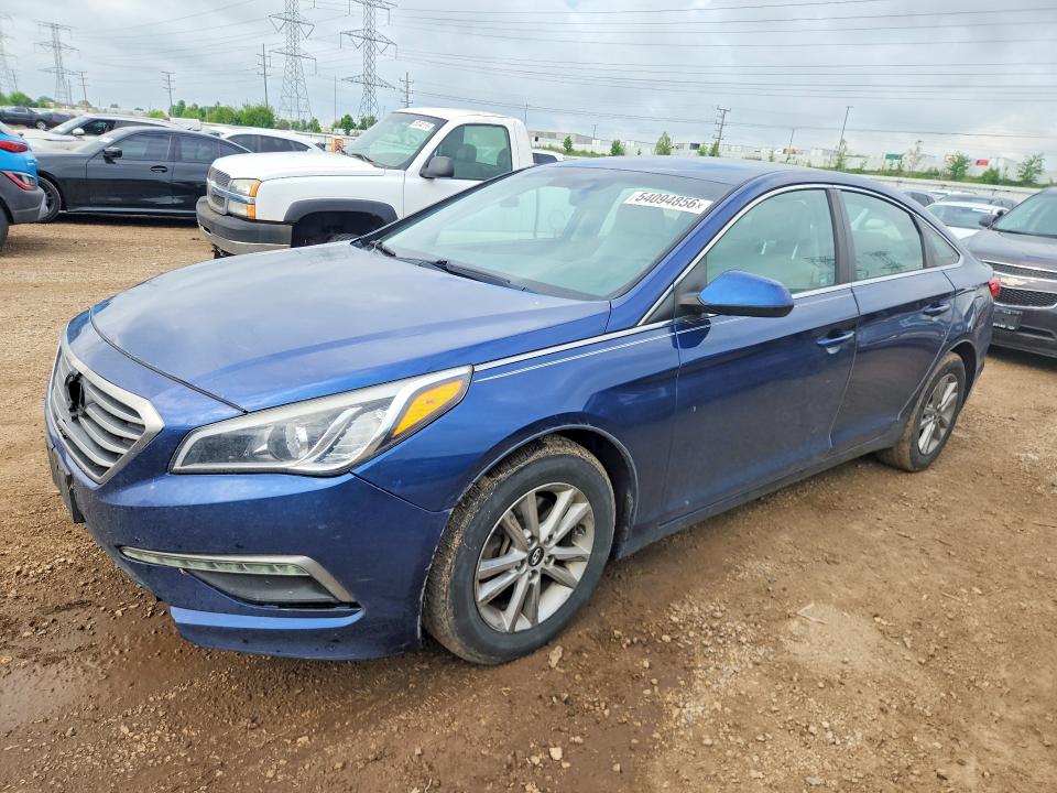 54094856 :رقم المزاد ، 5NPE24AF9FH159587 vin ، 2015 Hyundai Sonata مزاد بيع