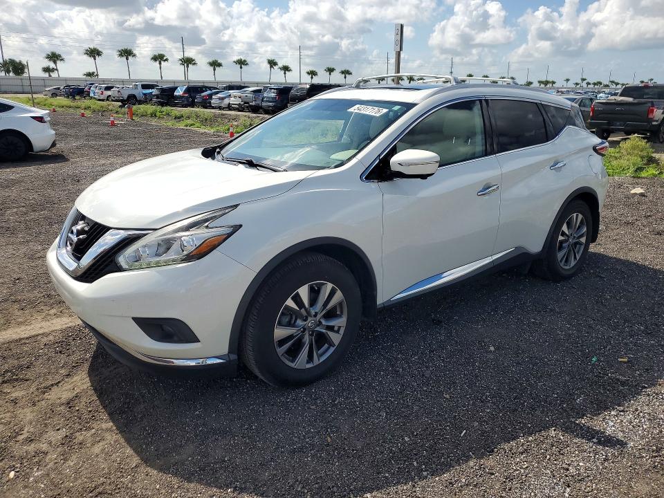 54317176 :رقم المزاد ، 5N1AZ2MG2FN274692 vin ، 2015 Nissan Murano مزاد بيع