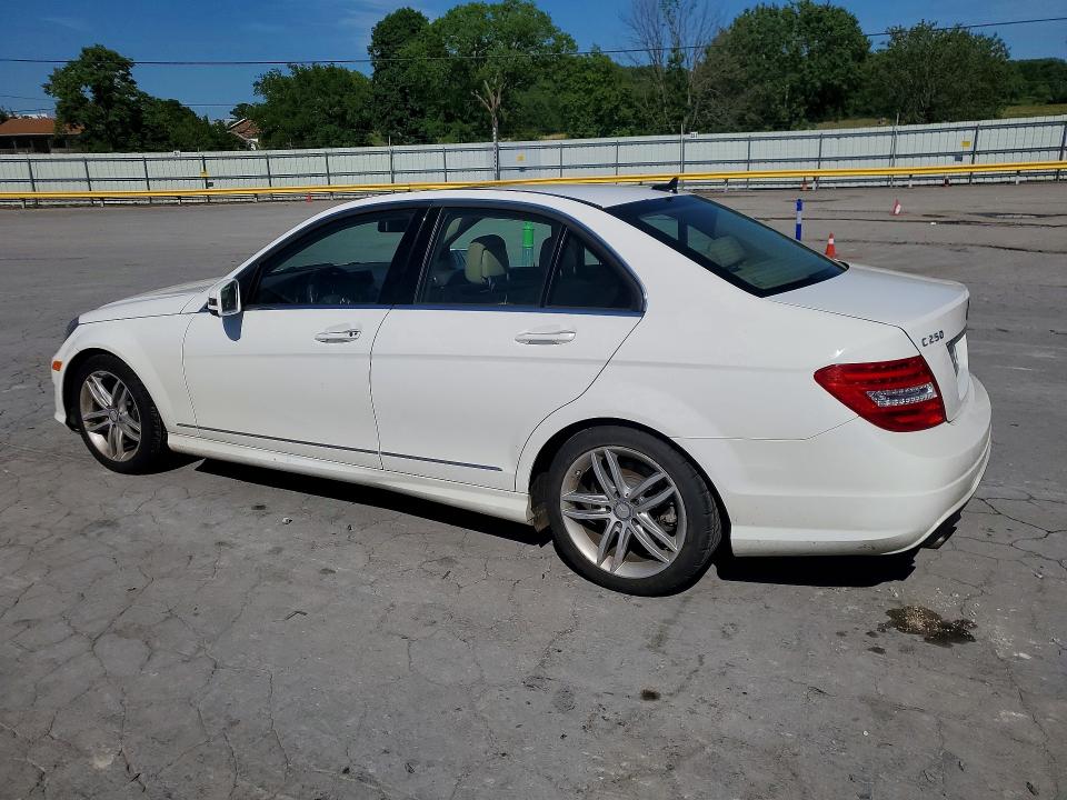 53073976 :رقم المزاد ، WDDGF4HB8DR296757 vin ، 2013 Mercedes-benz C مزاد بيع