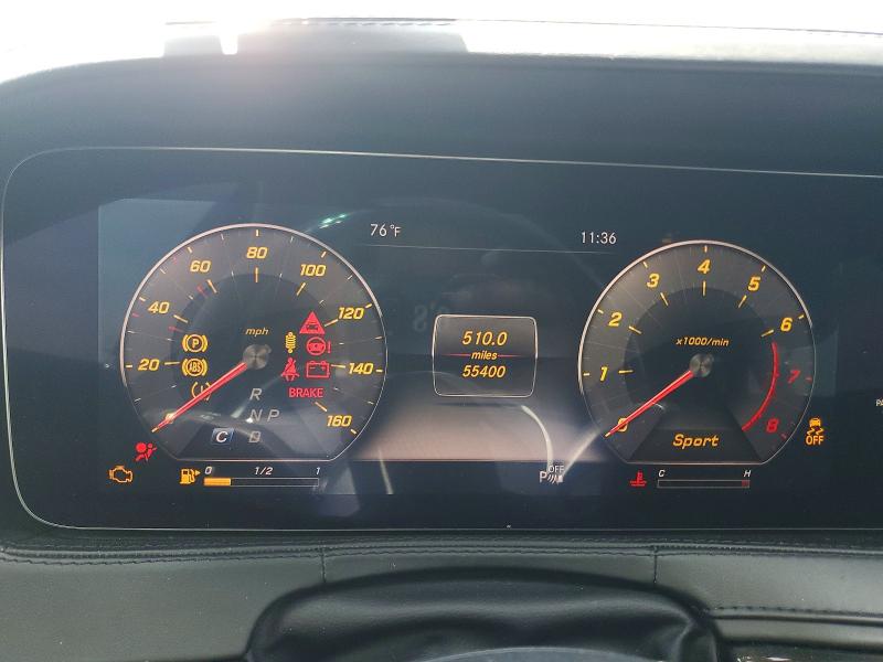 52963786 :رقم المزاد ، WDDUG8GB2JA417754 vin ، 2018 Mercedes-benz S مزاد بيع