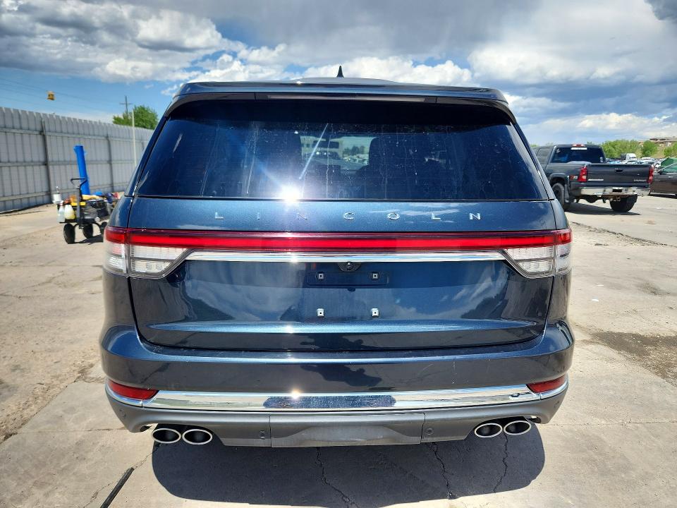 55527266 :رقم المزاد ، 5LM5J7XC9NGL19044 vin ، 2022 Lincoln Aviator مزاد بيع