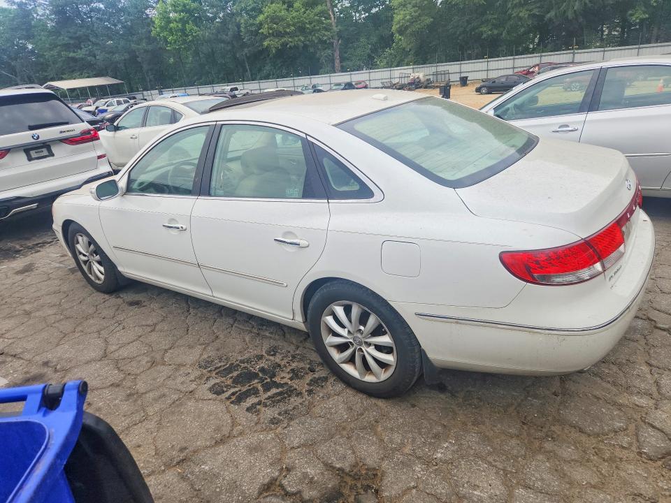 2007 Hyundai Azera მანქანა იყიდება აუქციონზე, vin: KMHFC46F67A227861, აუქციონის ნომერი: 54350426
