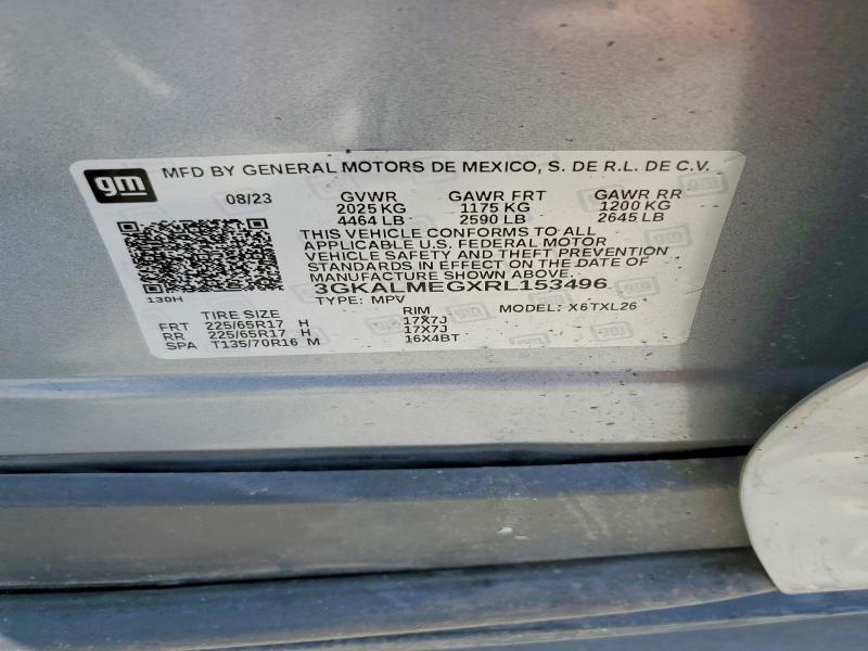 Продаж на аукціоні авто 2024 Gmc Terrain, vin: 3GKALMEGXRL153496, номер лоту: 51640566