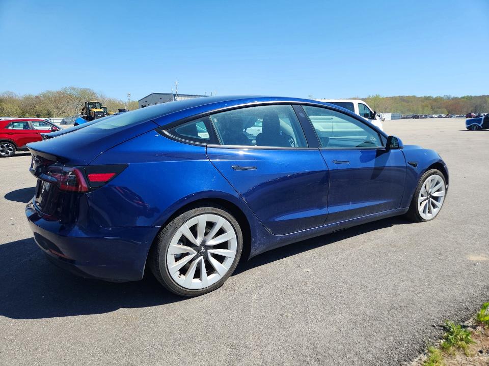 Продаж на аукціоні авто 2022 Tesla Model 3, vin: 5YJ3E1EAXNF287393, номер лоту: 51284786
