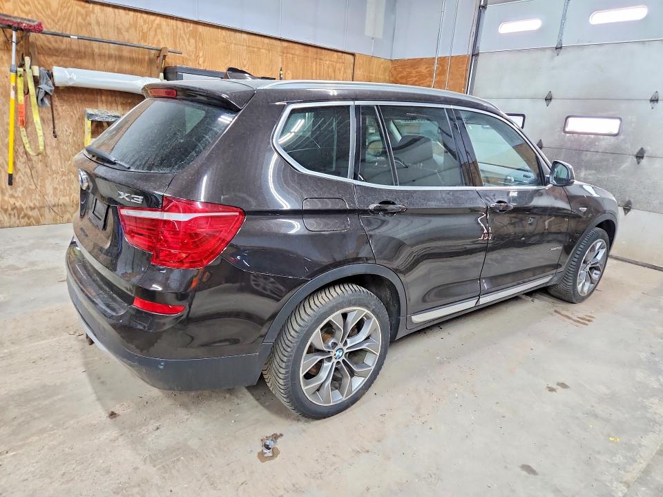 2015 Bmw X3 მანქანა იყიდება აუქციონზე, vin: 5UXWX7C51F0K33186, აუქციონის ნომერი: 53014666