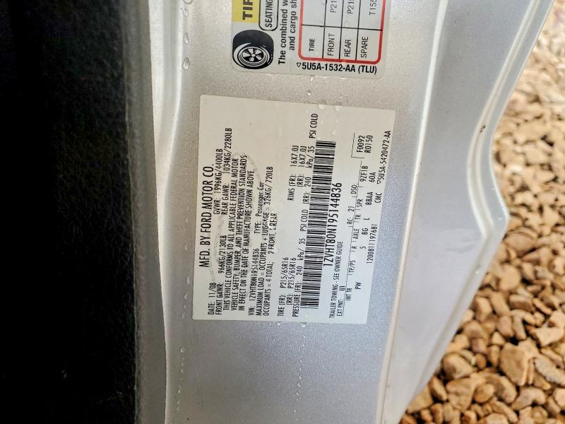 2009 Ford Mustang მანქანა იყიდება აუქციონზე, vin: 1ZVHT80N195144836, აუქციონის ნომერი: 52760256
