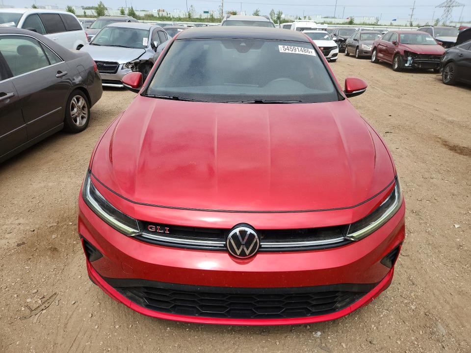 2025 Volkswagen Jetta მანქანა იყიდება აუქციონზე, vin: 3VW2T7BU8SM039506, აუქციონის ნომერი: 54591486