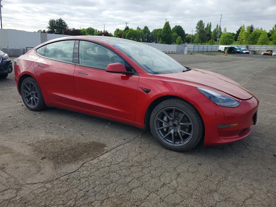 Продаж на аукціоні авто 2022 Tesla Model 3, vin: 5YJ3E1EAXNF289242, номер лоту: 52775626